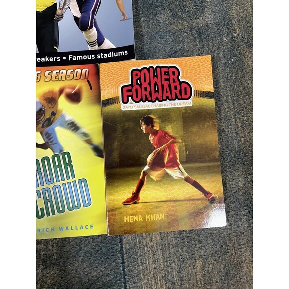 Lot Of 4 Sports Books! Power Forward, Roar Of The Crowd, Boy Who Saved Baseball! - Picture 5 of 7